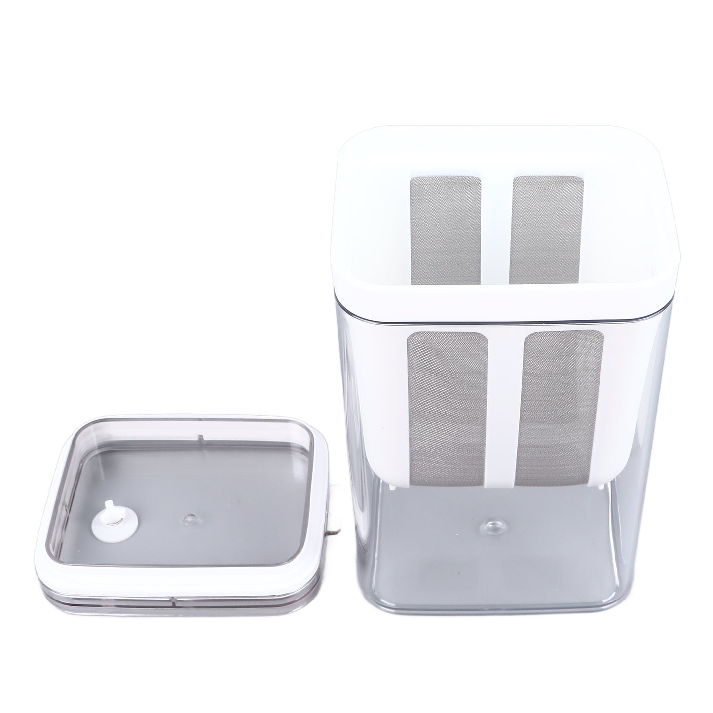 Greek Yogurt Filter Strainer AS PET Stainless Steel Large Capacity Whey Separation Tool Cheese Moisture Seperator for Home